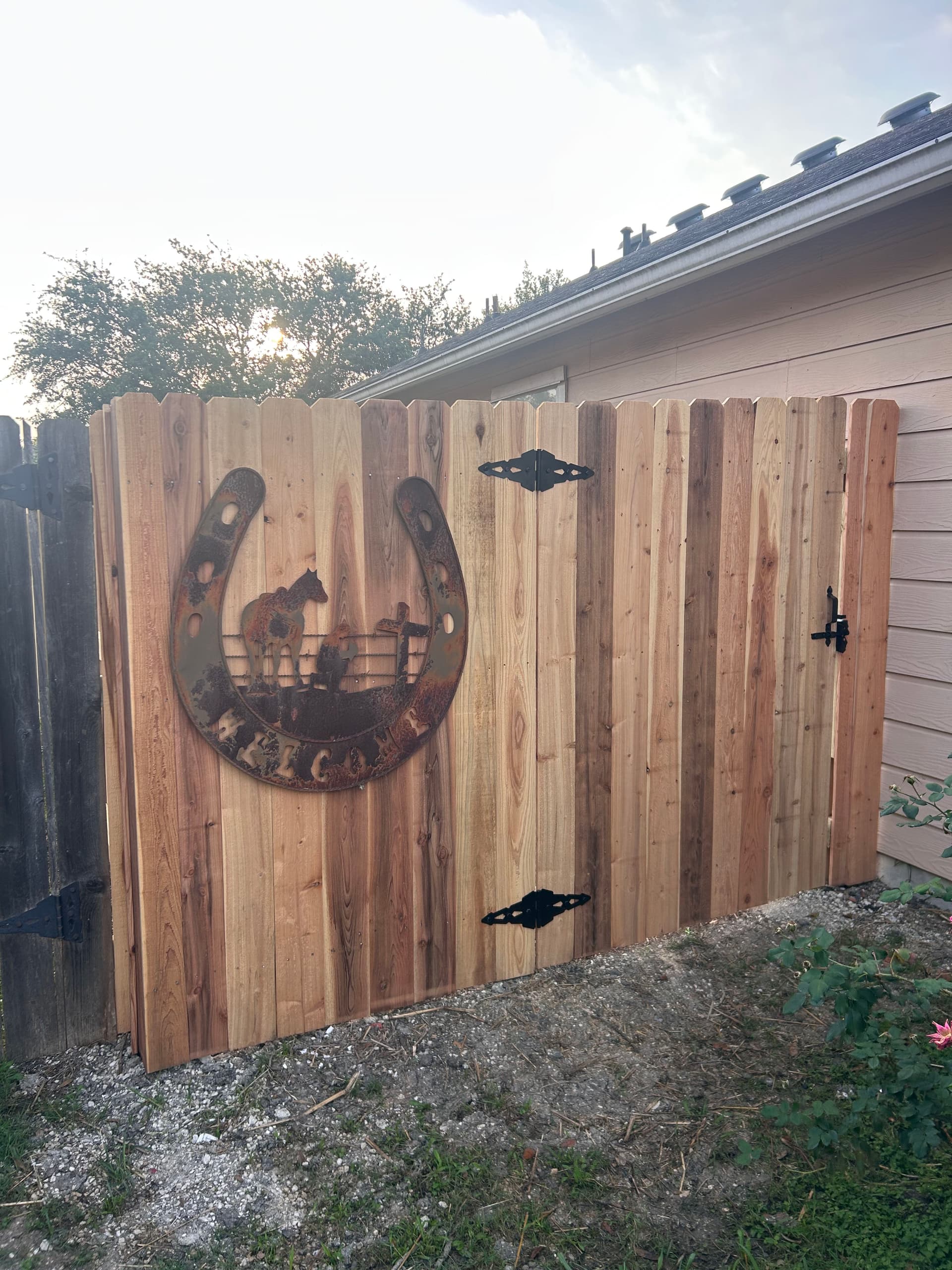 Gallery photos for Cedar Fence Replacement That Actually Made This Home Feel Complete: Image #1